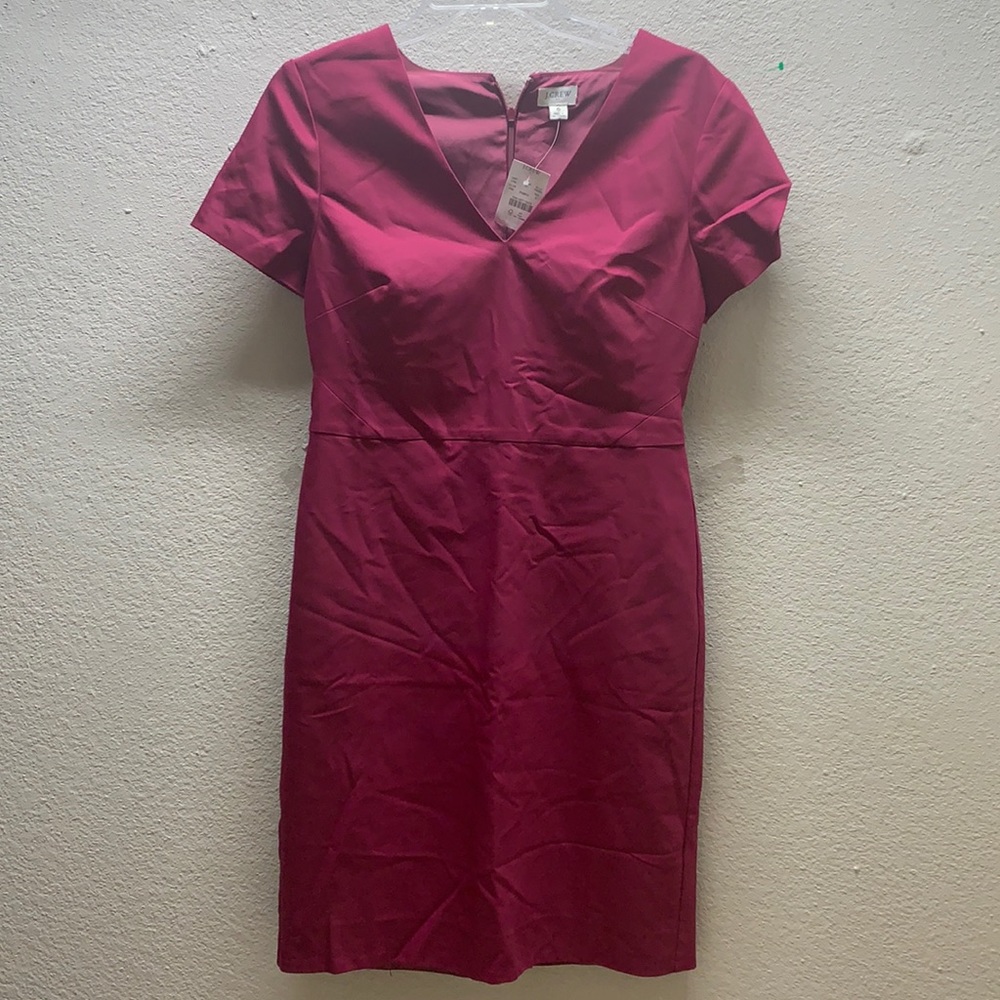 J. Crew Fuchsia Dress Size 6